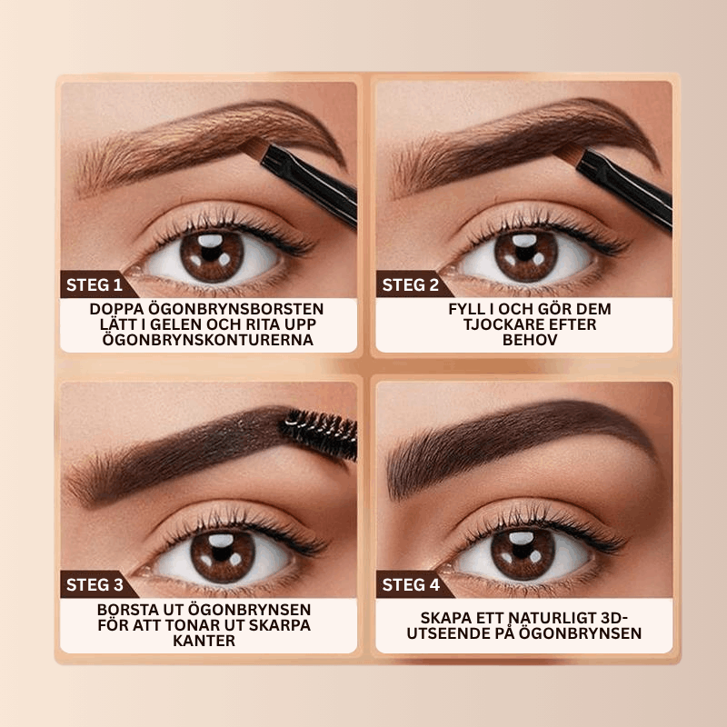 3D Eyebrow Dye Cream